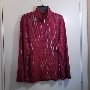 Lisa International Women's Jacket Size 1X